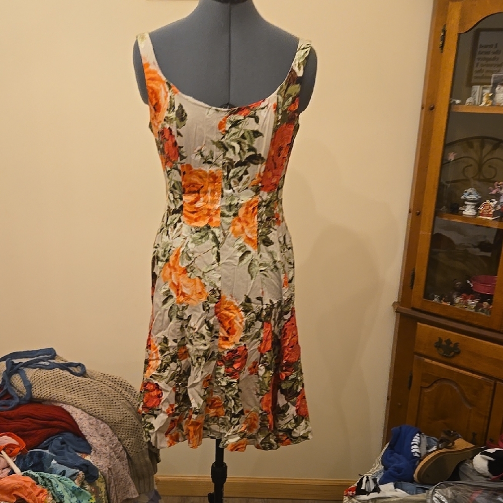 Floral Sleeveless Dress